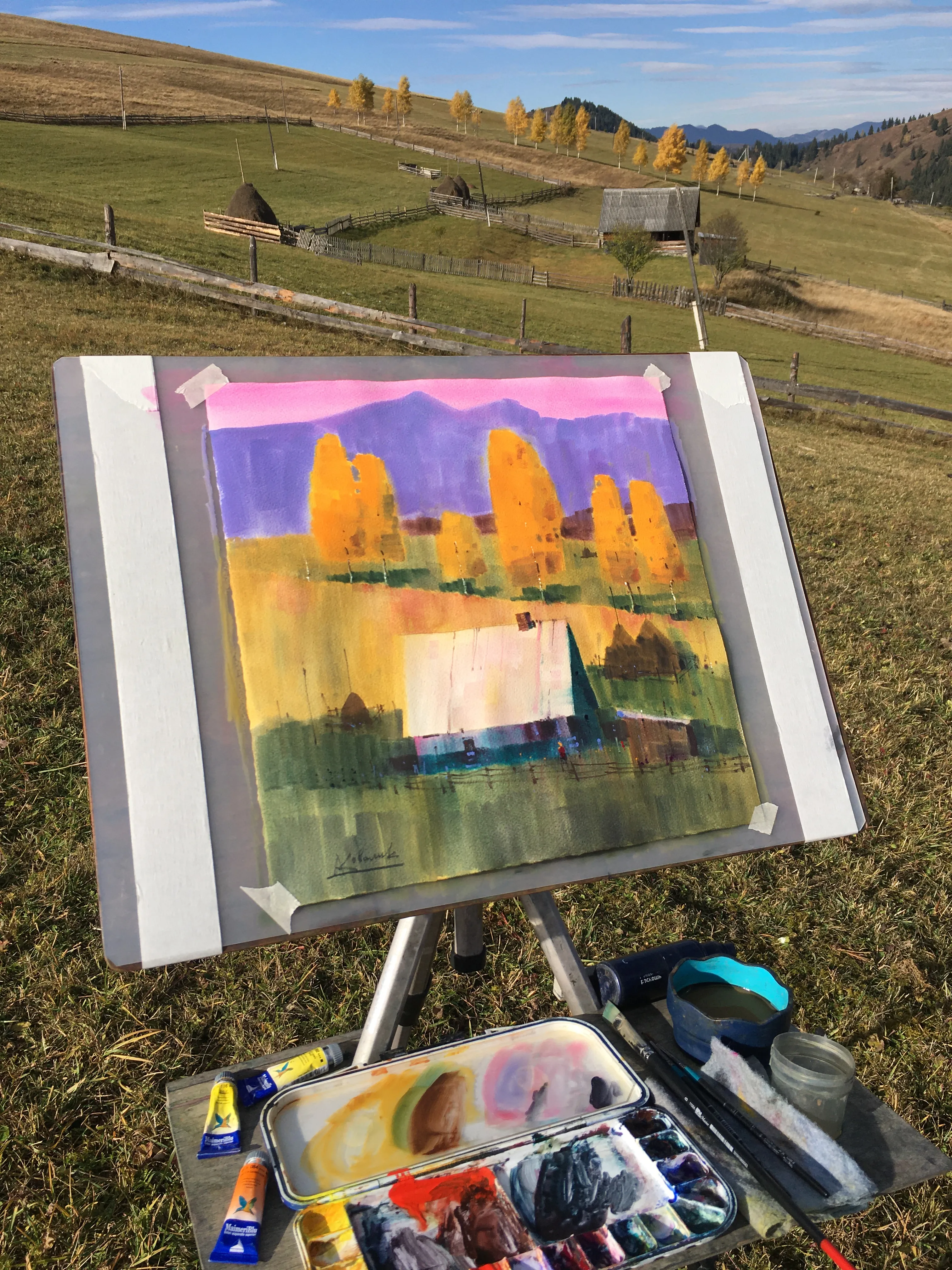 Golden Autumn in the Carpathians  (2021)