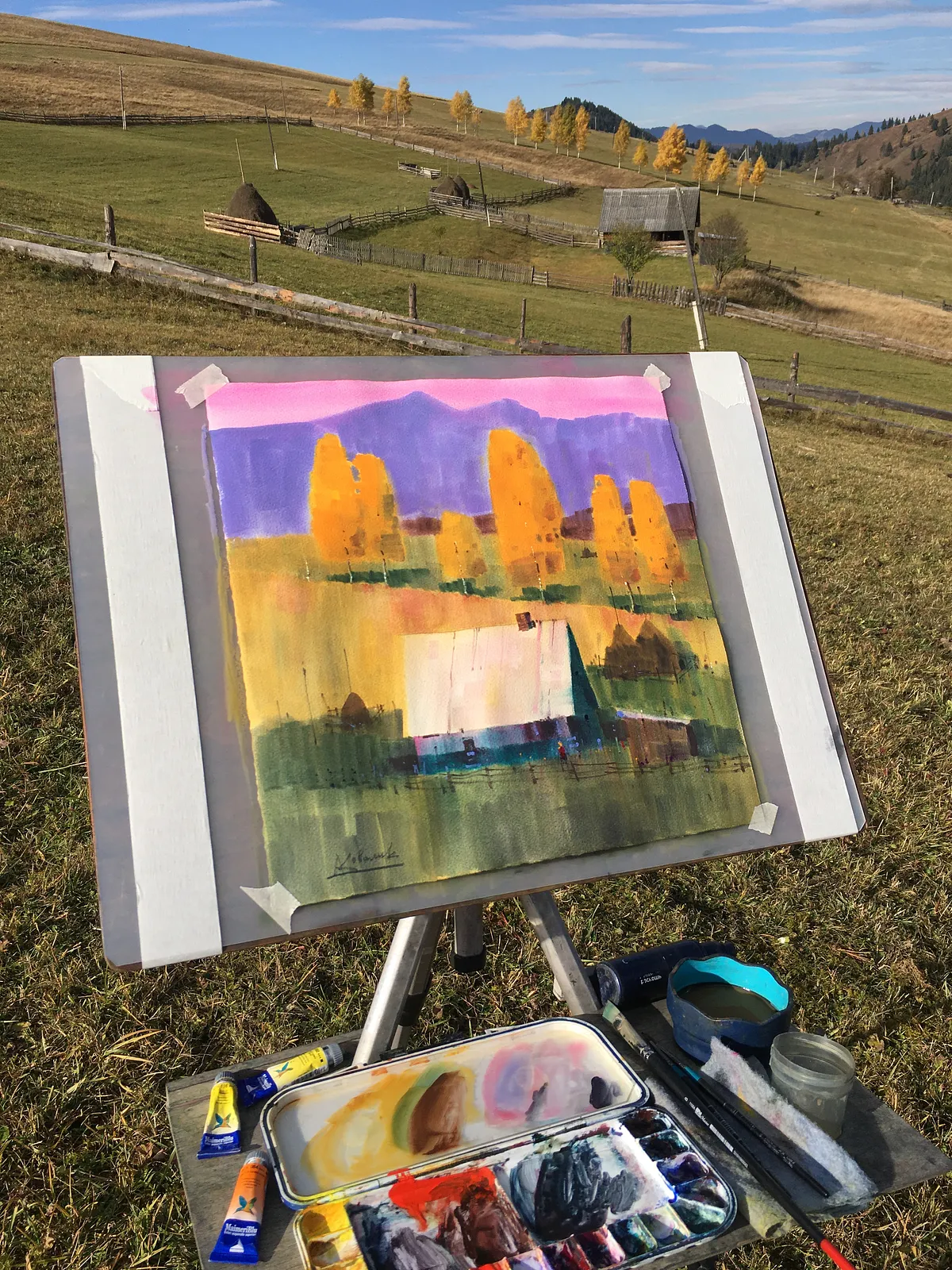 Golden Autumn in the Carpathians  (2021)