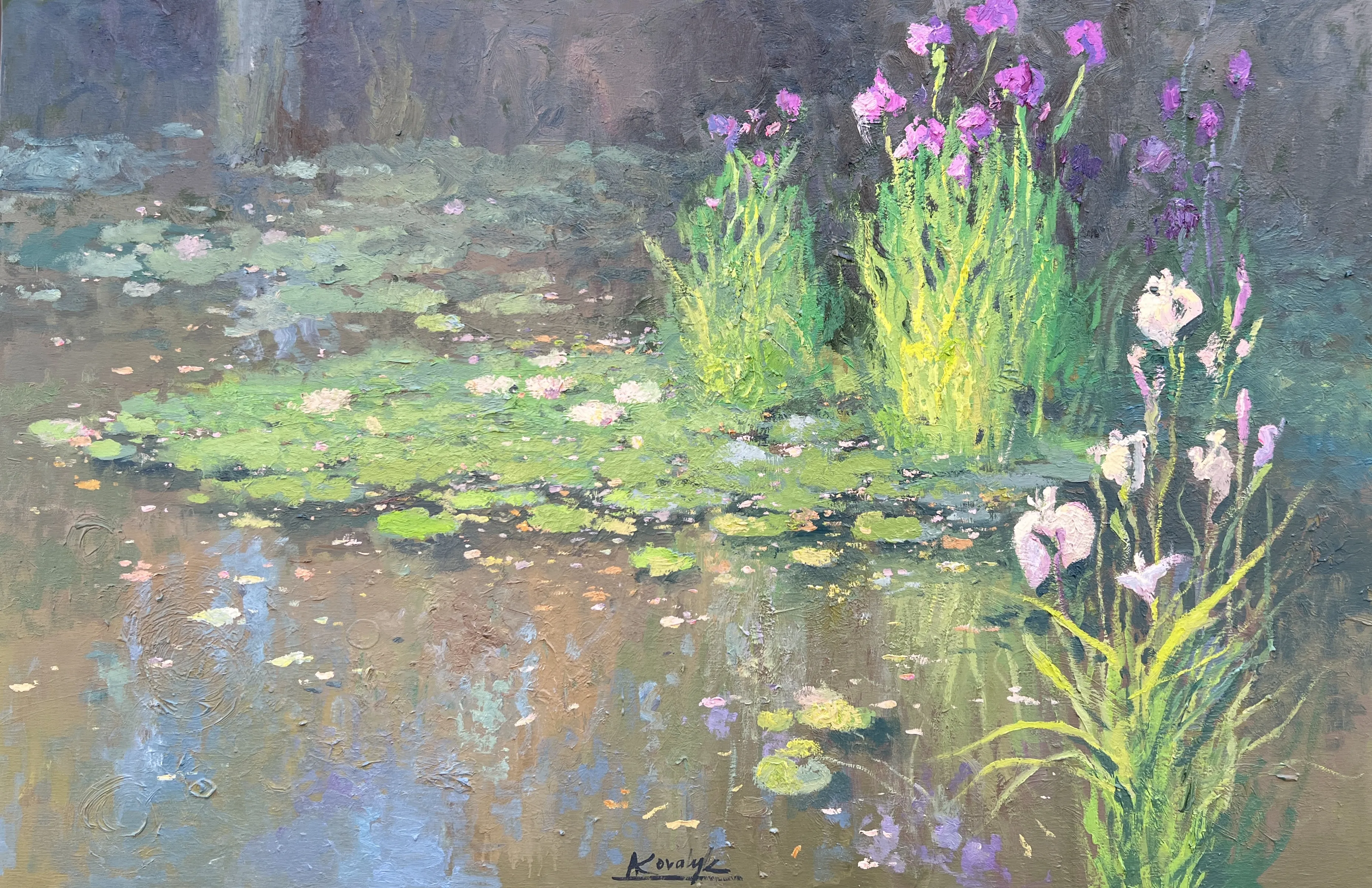 Water Lilies and Irises (2026)