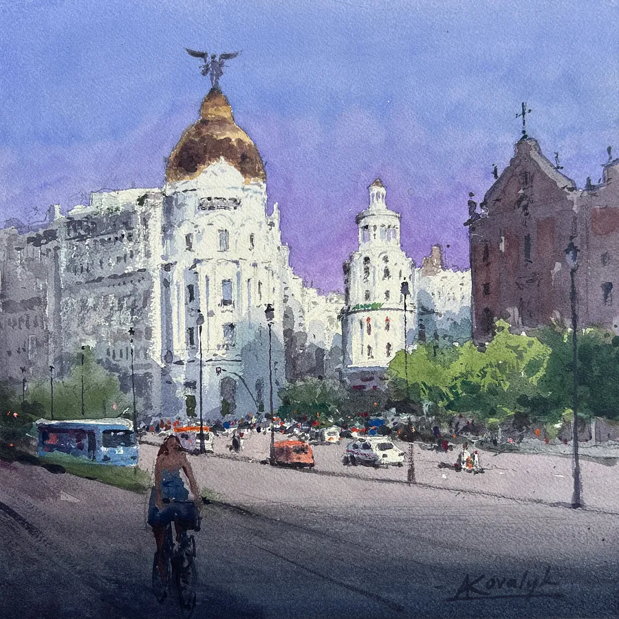 Morning Light on Gran Vía (2026)