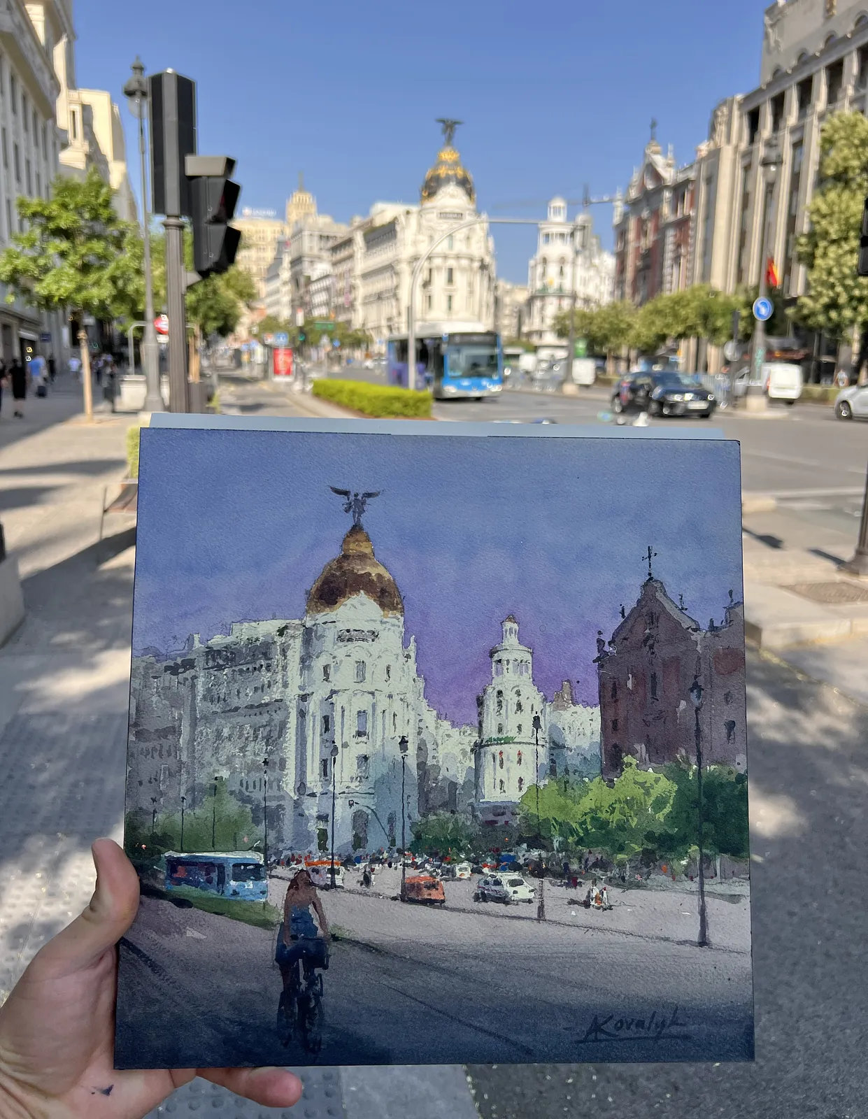 Morning Light on Gran Vía (2026)