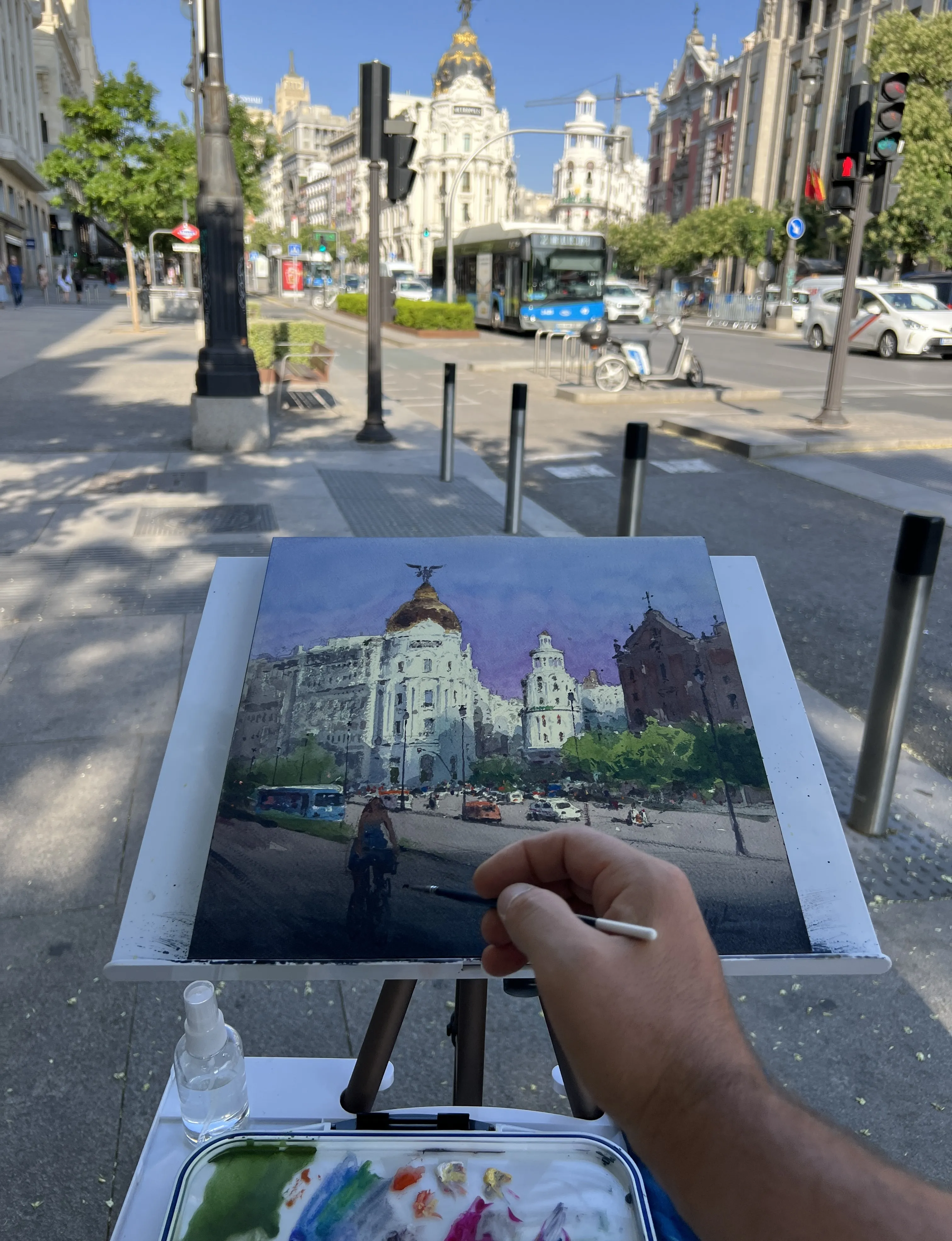 Morning Light on Gran Vía (2026)