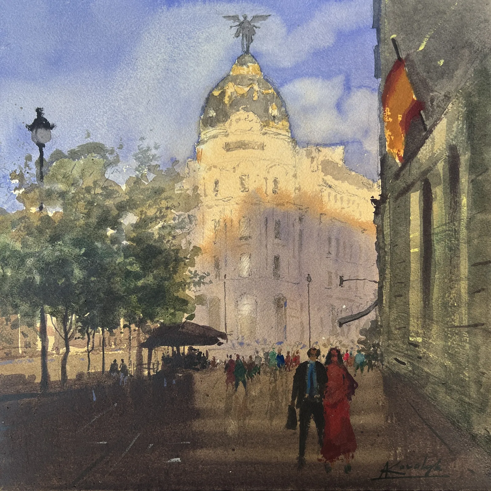 Golden Morning in Madrid (2026)