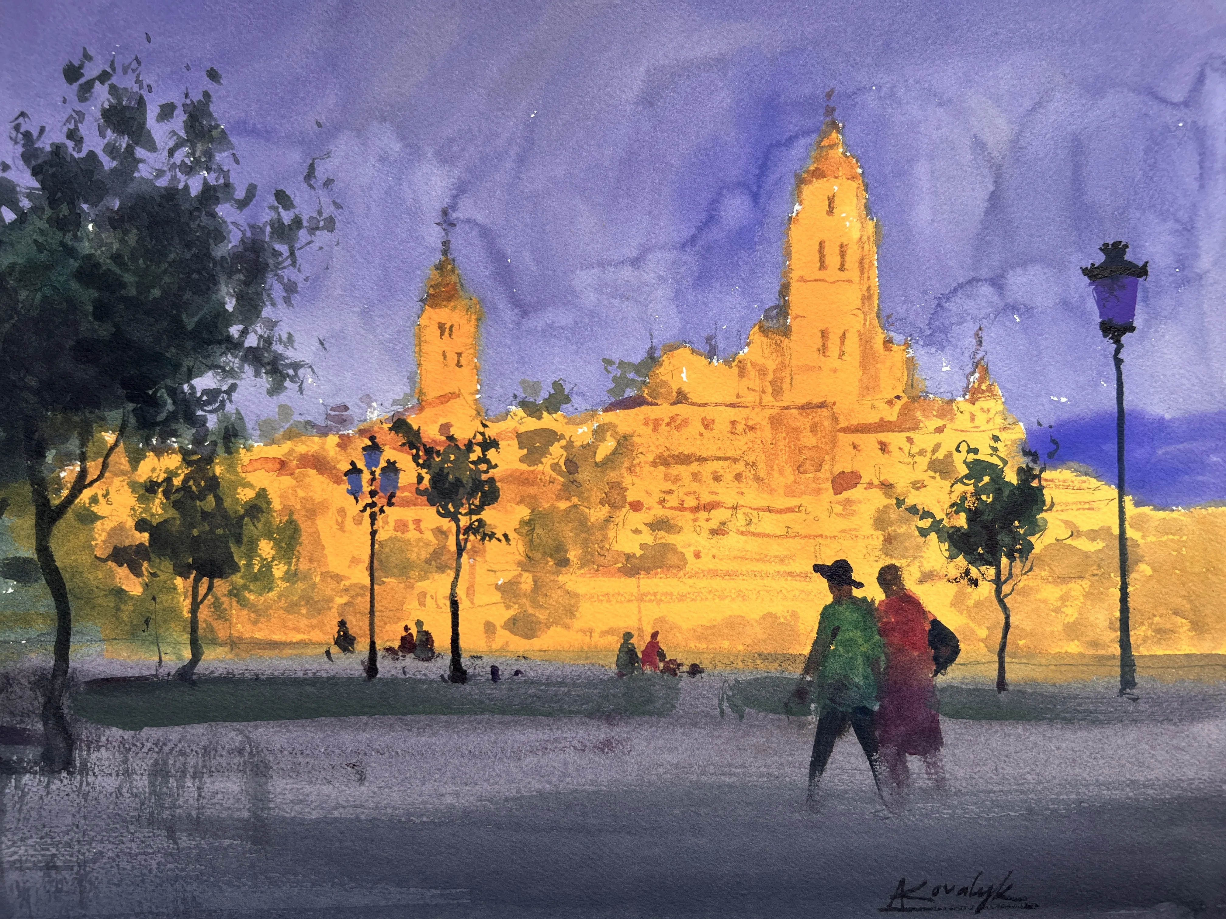 Golden Evening in Segovia (2026)